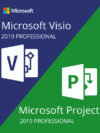 Project Professional + Visio Professional 2019 Activation key – Bundle